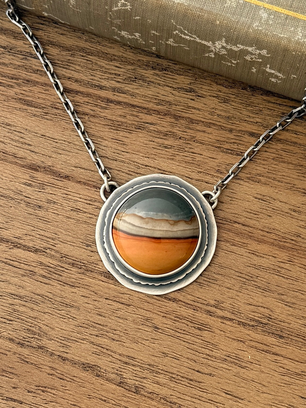 Polychrome Jasper Pendant