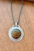 Blue Mountain Jasper pendant