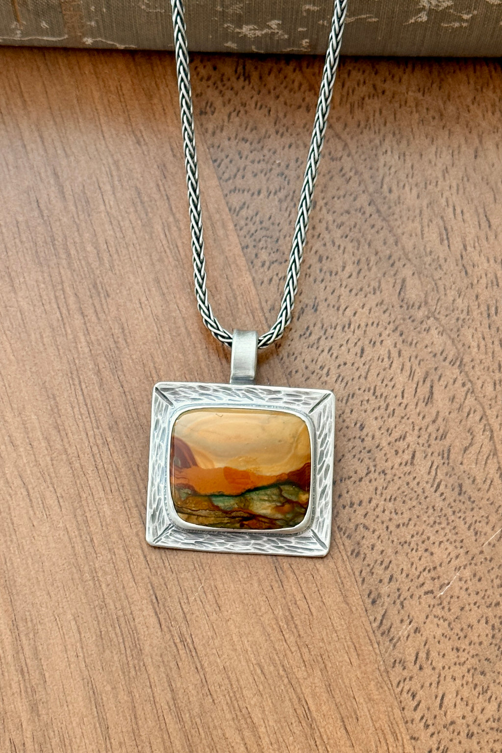 Owyhee Jasper pendant